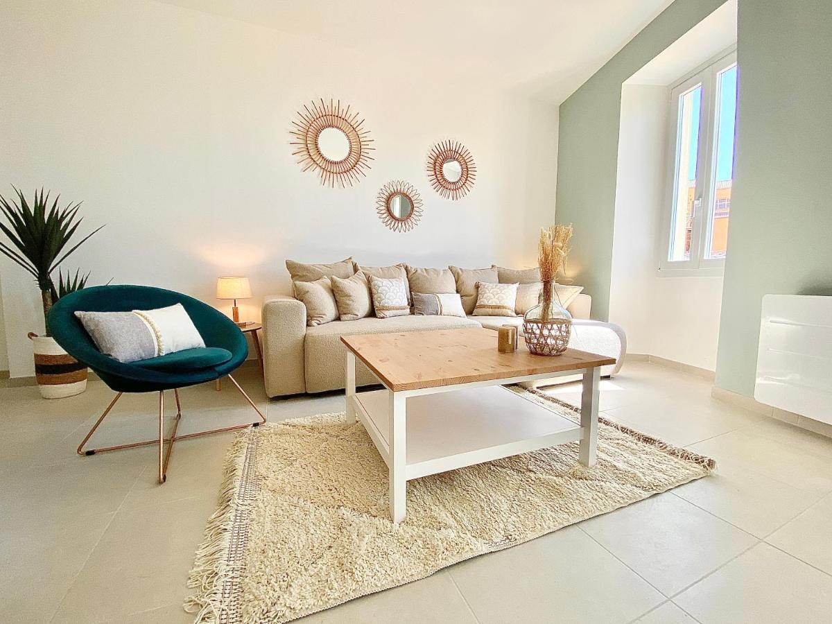 Appartement Montée fleurie à Menton Extérieur photo