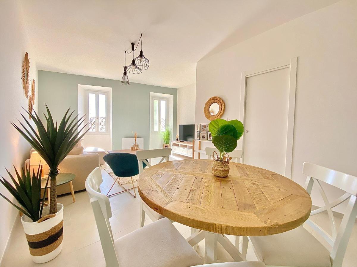 Appartement Montée fleurie à Menton Extérieur photo
