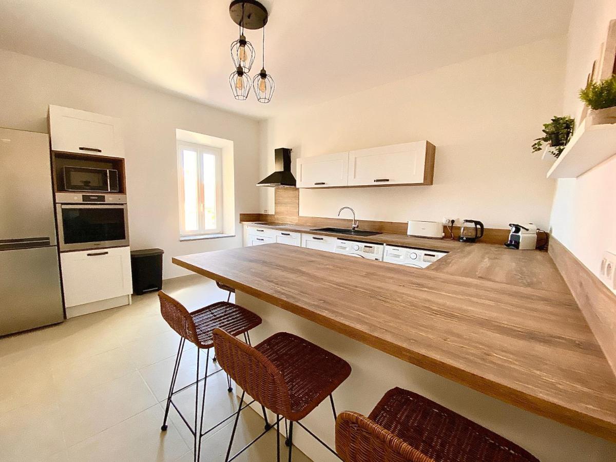 Appartement Montée fleurie à Menton Extérieur photo