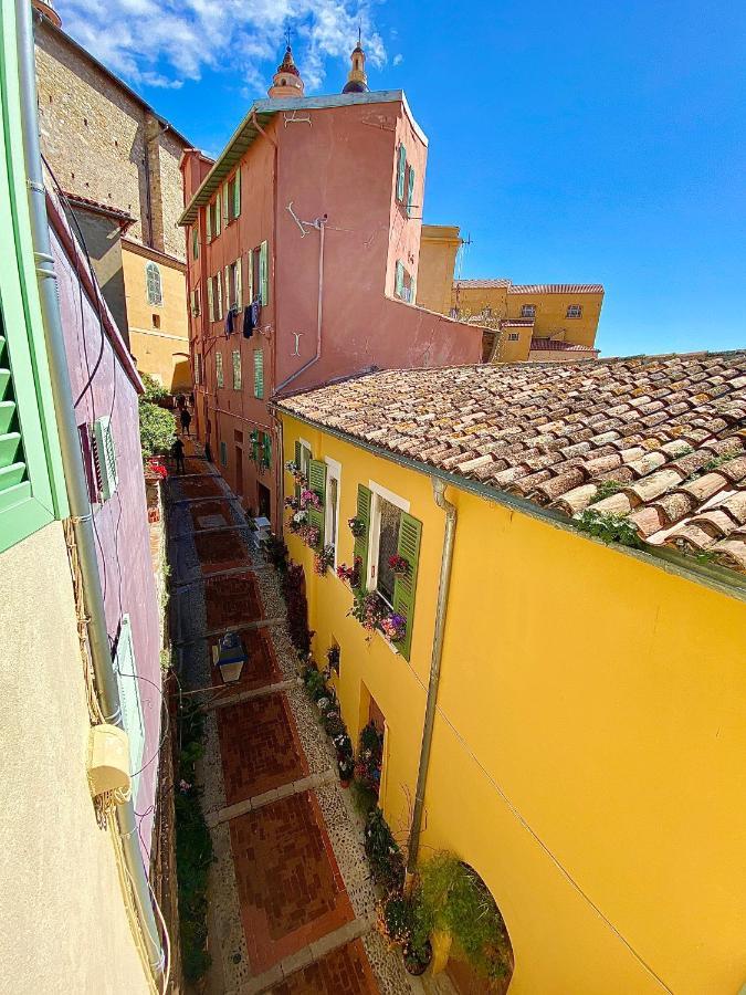 Appartement Montée fleurie à Menton Extérieur photo